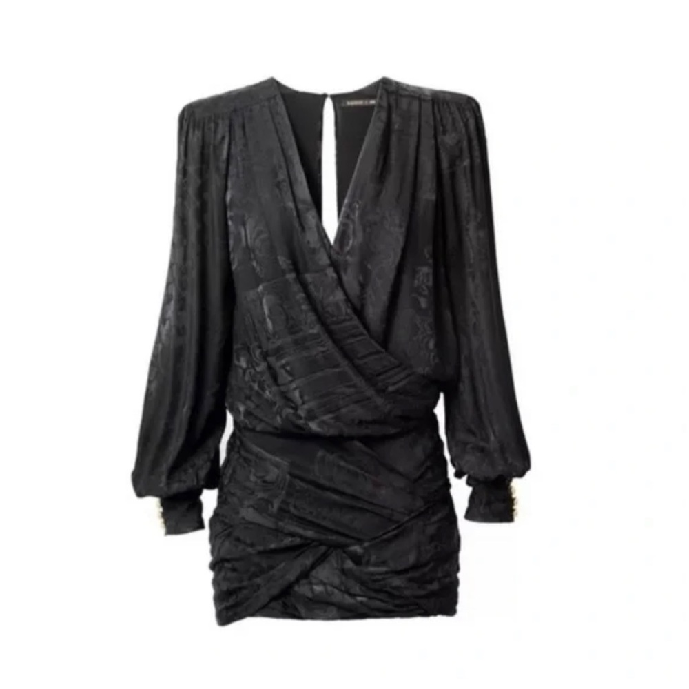 BALMAIN X H&M Silk Mini Dress